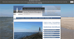 Desktop Screenshot of luxus-ferienwohnung-cuxhaven.de